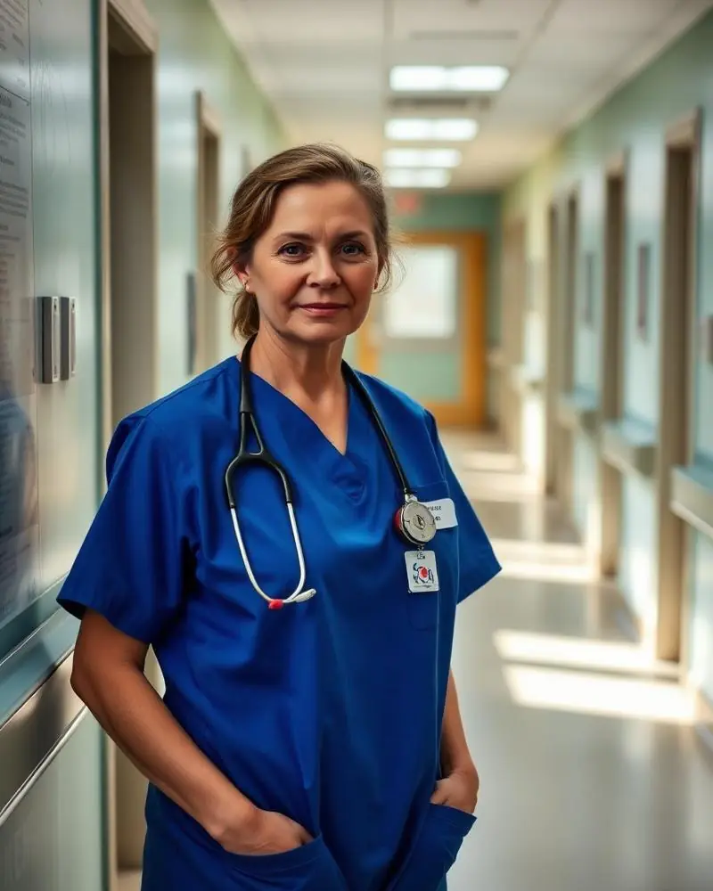 Oksana Ivanets, a registered nurse in a southern Manitoba hospital